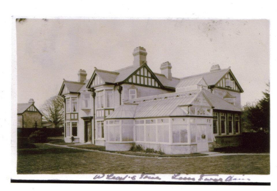 Old photo of the main house