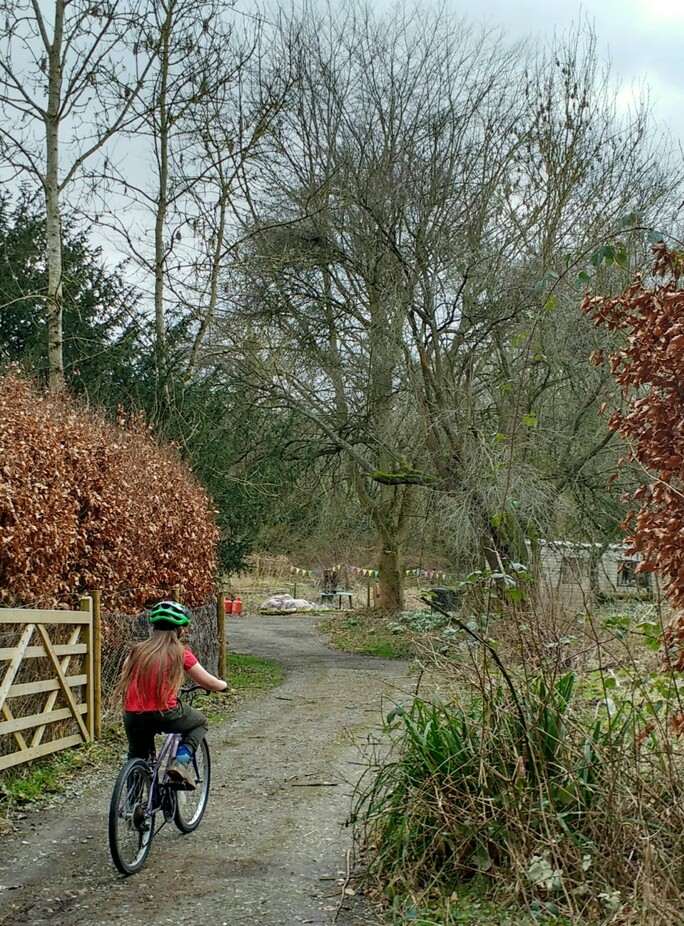 Child on bike anywhere at EWHC