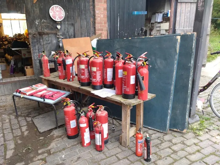 Fire extinguishers